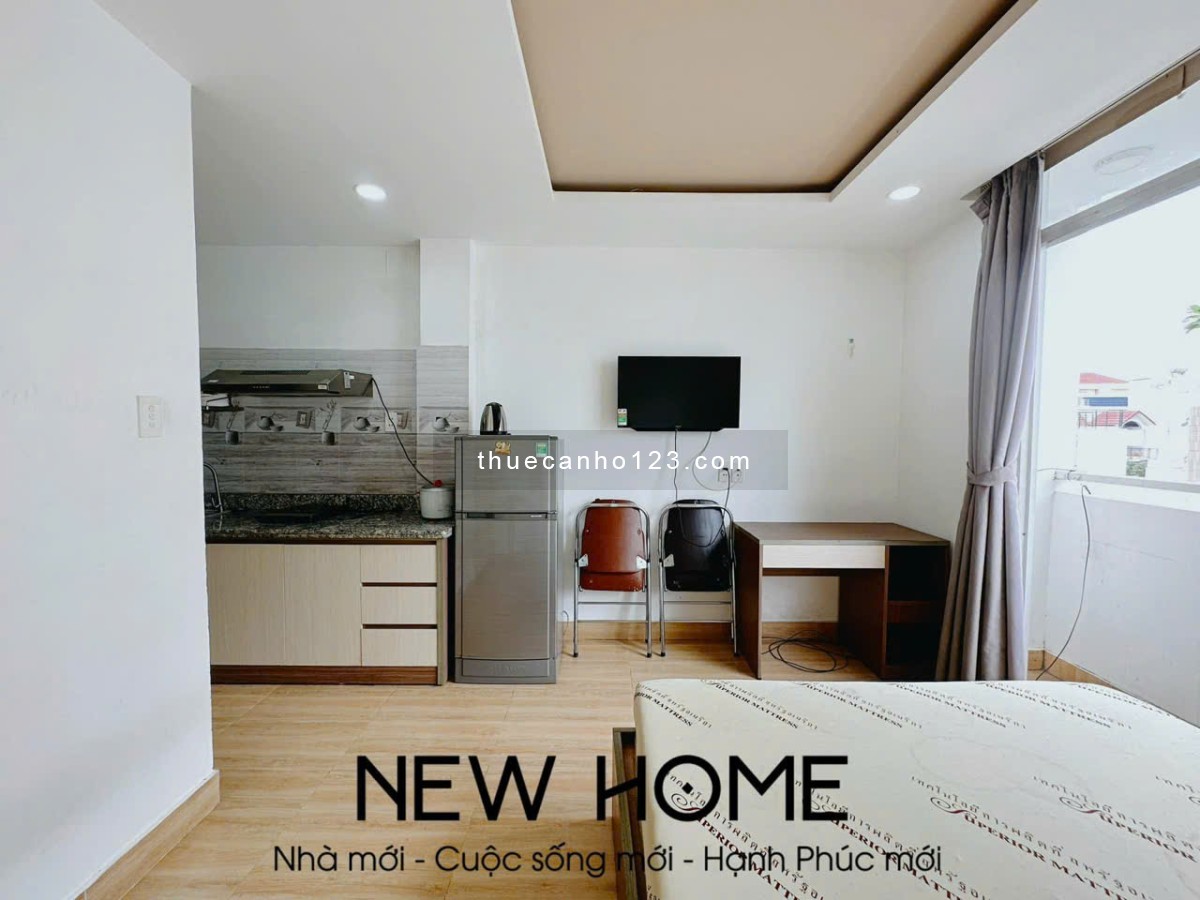 Cho thuê căn hộ studio có ban công, quận Phú Nhuận