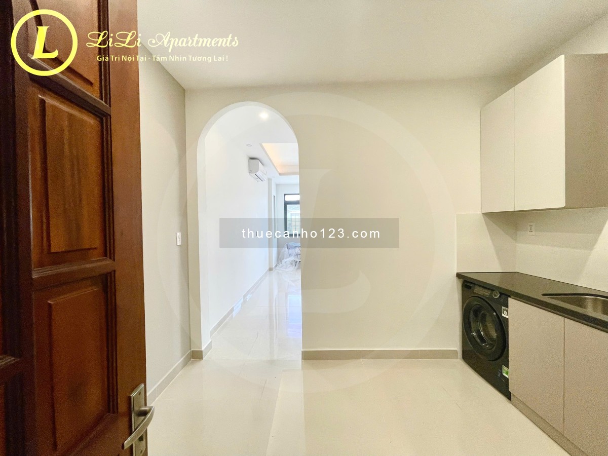 Căn hộ 1 phòng ngủ tách bếp, Quận 2 – Full nội thất, máy giặt riêng, mới fullbox