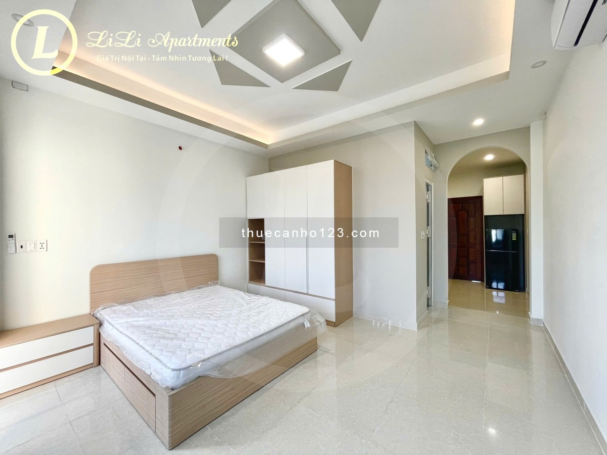 Căn hộ 1 phòng ngủ tách bếp, Quận 2 – Full nội thất, máy giặt riêng, mới fullbox