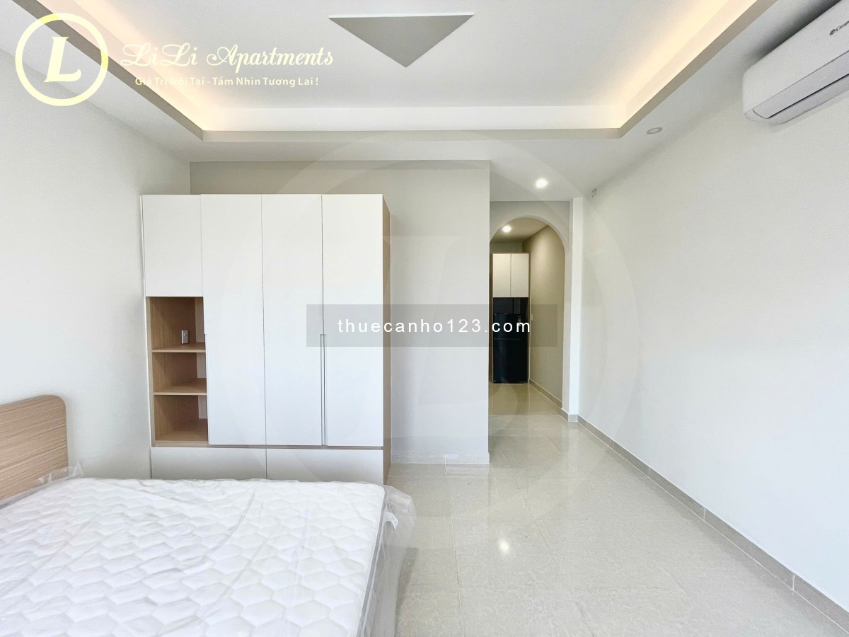 Căn hộ 1 phòng ngủ tách bếp, Quận 2 – Full nội thất, máy giặt riêng, mới fullbox