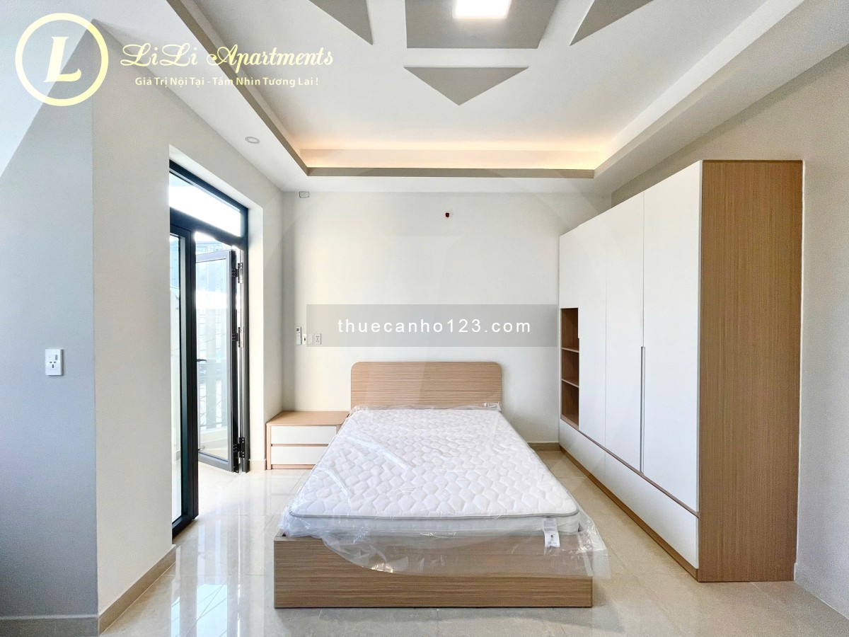 Căn hộ 1 phòng ngủ tách bếp, Quận 2 – Full nội thất, máy giặt riêng, mới fullbox
