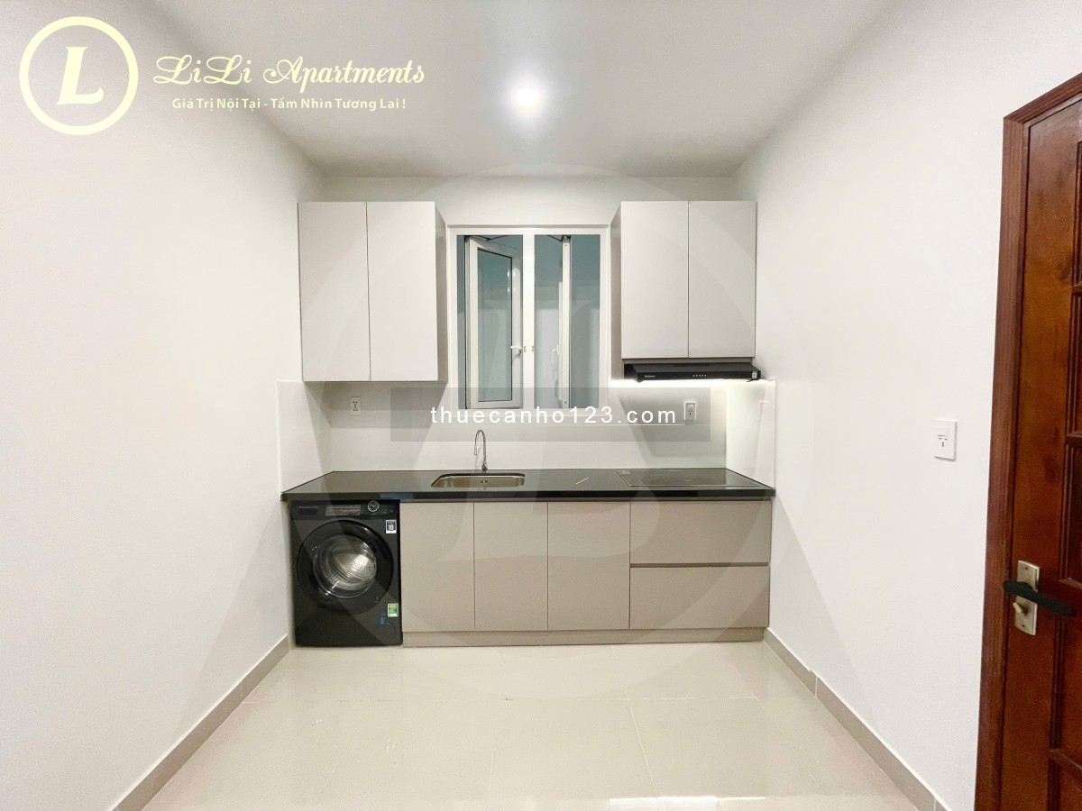 Căn hộ 1 phòng ngủ tách bếp, Quận 2 – Full nội thất, máy giặt riêng, mới fullbox