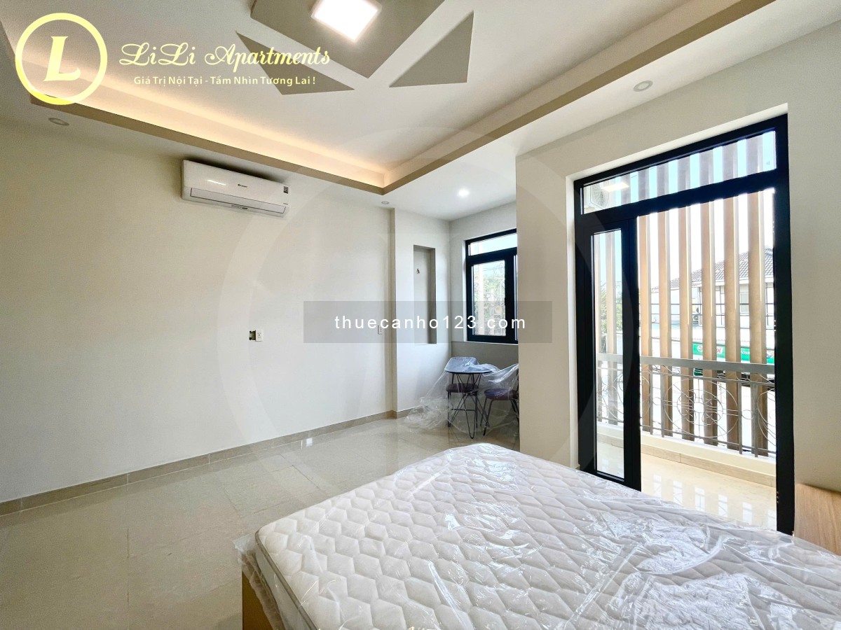 Căn hộ 1 phòng ngủ tách bếp, Quận 2 – Full nội thất, máy giặt riêng, mới fullbox