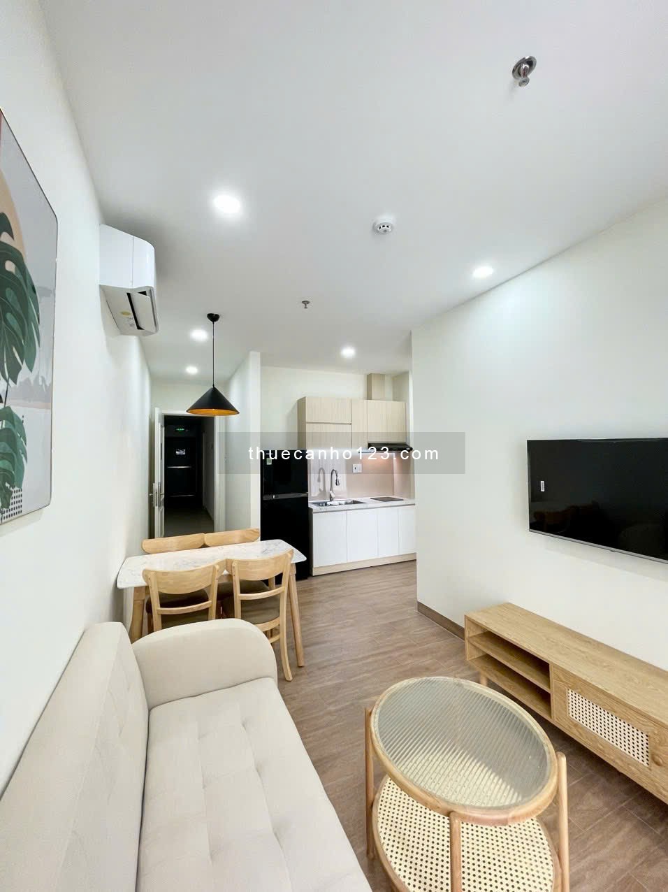 Căn hộ Bình Thạnh cao cấp – 1PN 45m² – Balcony rộng – Cửa sổ trời – Gần nhà thờ Mông Triệu