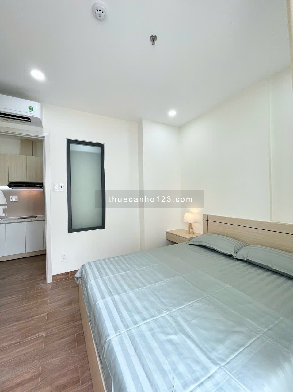 Căn hộ Bình Thạnh cao cấp – 1PN 45m² – Balcony rộng – Cửa sổ trời – Gần nhà thờ Mông Triệu