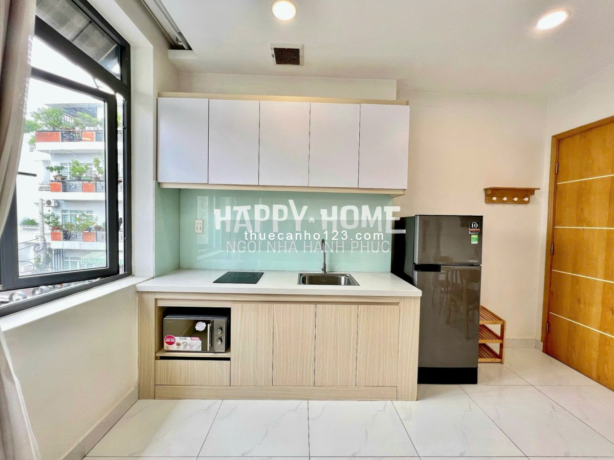 Căn hộ dịch vụ tại Bình Thạnh – Full nội thất, thang máy, nhà xe