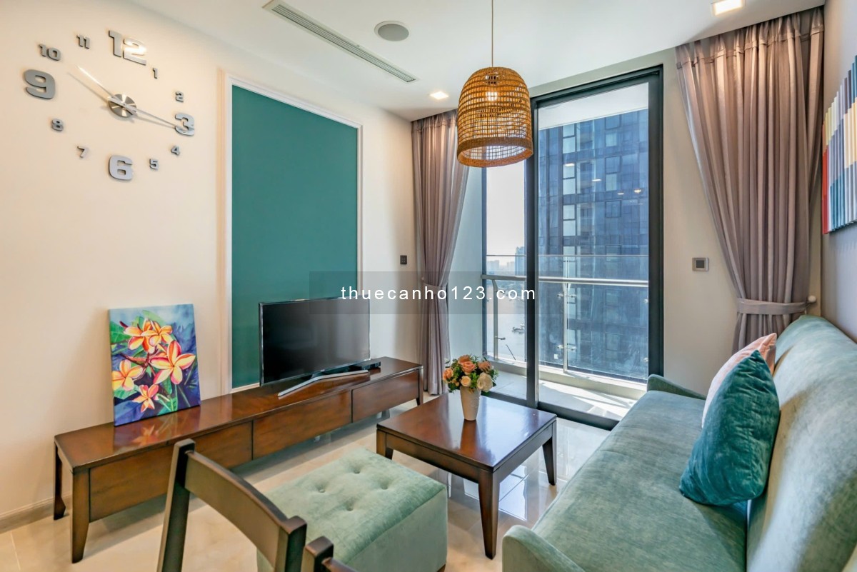 Cần cho thuê gấp căn hộ 1PN Vinhomes Golden River BaSon Q1 nội thất cao cấp giá chỉ 22 triệu/tháng