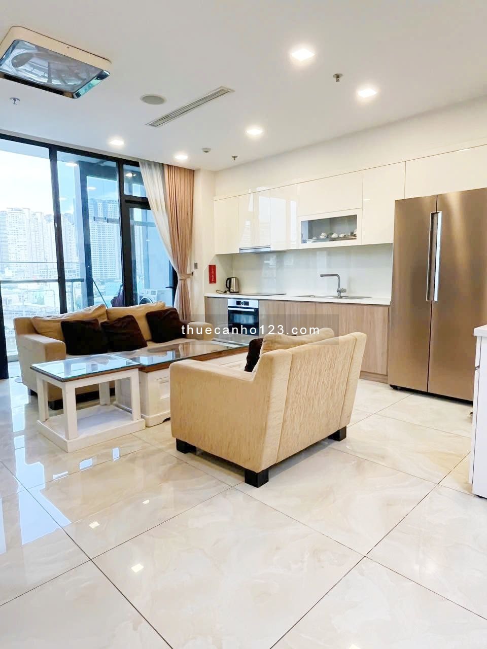 [ Giá tốt ] Cần cho thuê gấp 3PN Vòng Cung 100m2, giá chỉ 32 triệu/tháng tại Vinhomes Bason Q1