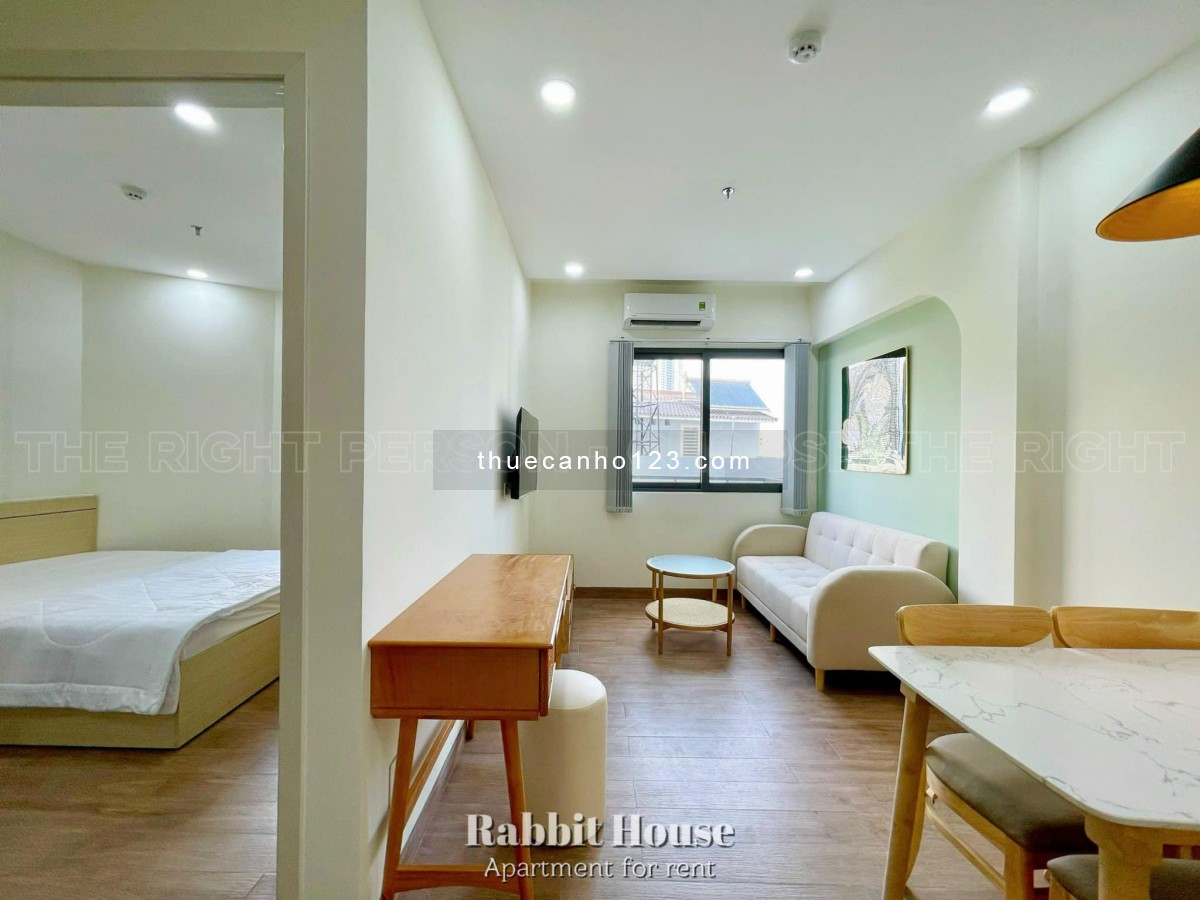 Căn Hộ 1PN Mới, Thoáng mát, Full nội thất, 40m2 - Gần Chợ Tân Bình, SVĐ Phú Thọ - Khu Bắc Hải