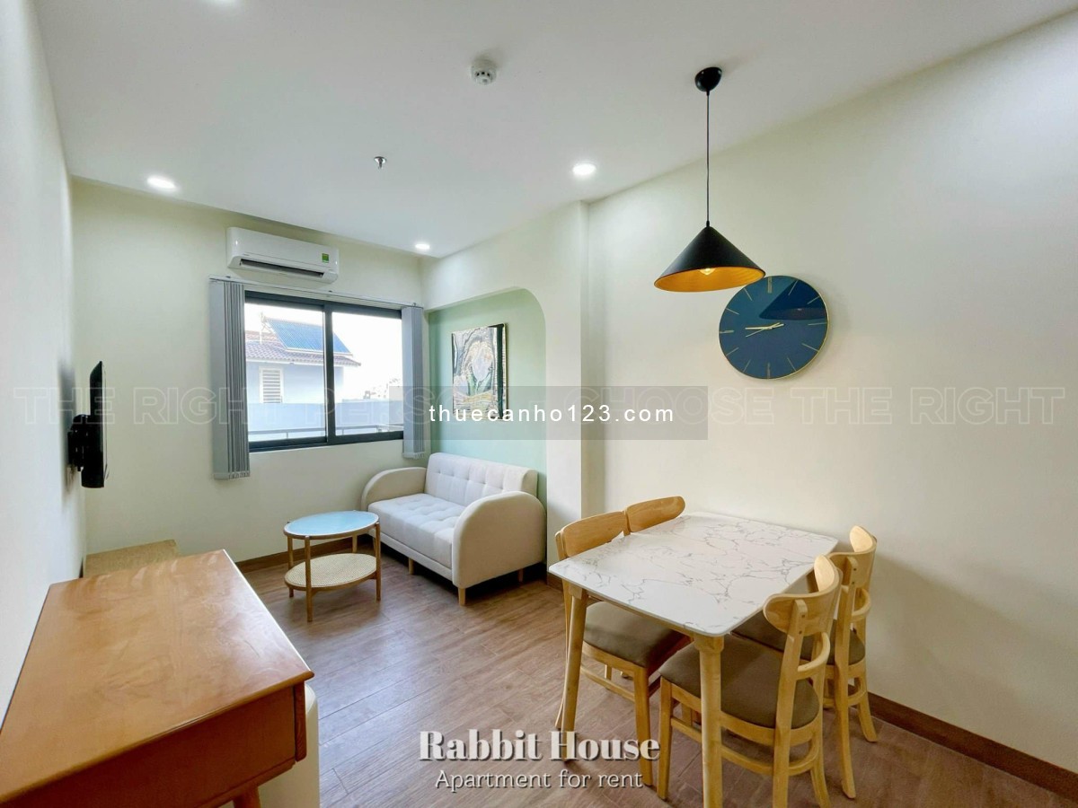 Căn Hộ 1PN Mới, Thoáng mát, Full nội thất, 40m2 - Gần Chợ Tân Bình, SVĐ Phú Thọ - Khu Bắc Hải