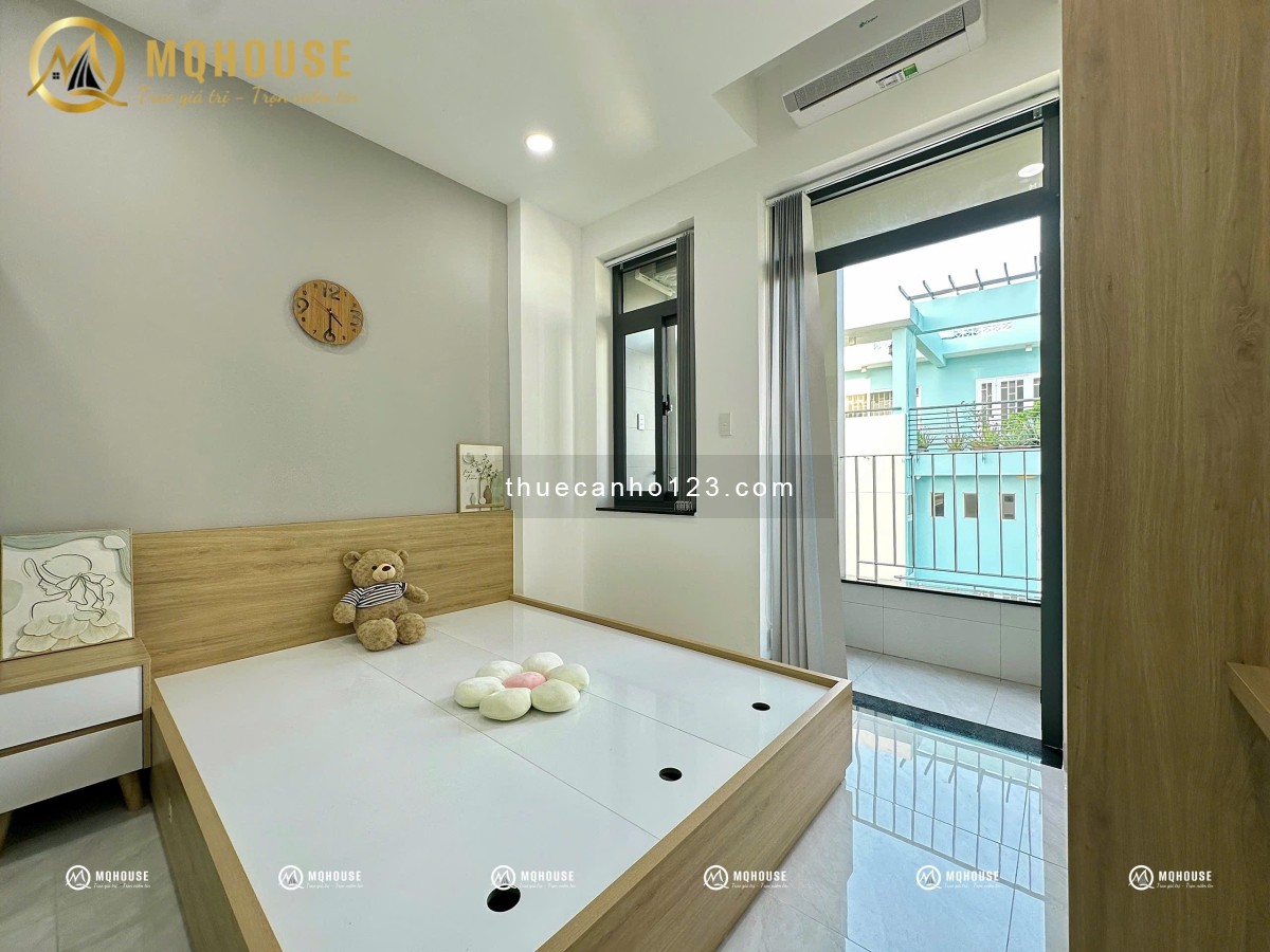 Cho thuê căn hộ 1 Phòng Ngủ Bancol Mới Gần Aeon Tân Phú Giặt Riêng Full Nội Thất Bóc Seal
