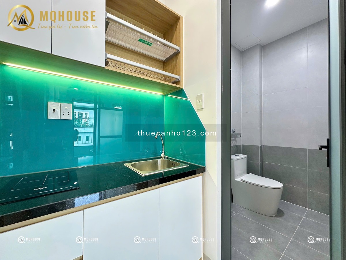 Cho thuê căn hộ 1 Phòng Ngủ Bancol Mới Gần Aeon Tân Phú Giặt Riêng Full Nội Thất Bóc Seal