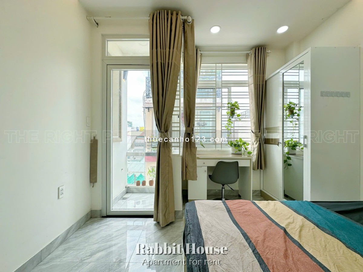 Studio tách bếp + Balcony + Thang máy - 35m2 - Ngay chợ Tân Định, Công Viên Lê Văn Tám,Horizon Tower