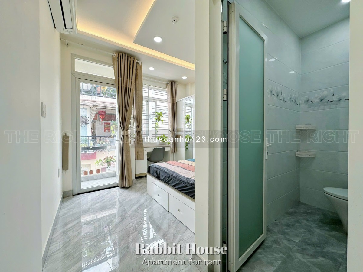 Studio tách bếp + Balcony + Thang máy - 35m2 - Ngay chợ Tân Định, Công Viên Lê Văn Tám,Horizon Tower