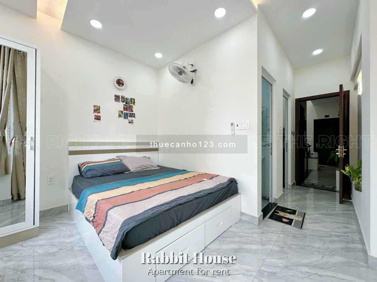 Studio tách bếp + Balcony + Thang máy - 35m2 - Ngay chợ Tân Định, Công Viên Lê Văn Tám,Horizon Tower