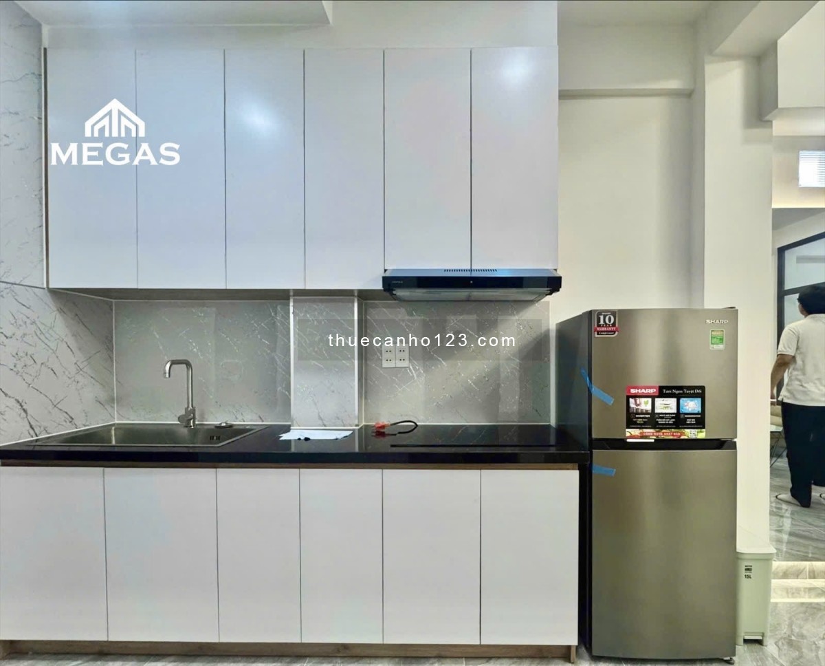 Khai trương căn hộ giá tốt - 1PN ban công - Thang máy - Cạnh vòng xoay Dân Chủ, Cao Thắng