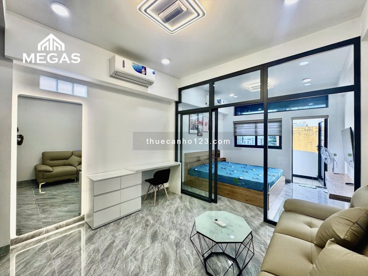 Khai trương căn hộ giá tốt - 1PN ban công - Thang máy - Cạnh vòng xoay Dân Chủ, Cao Thắng