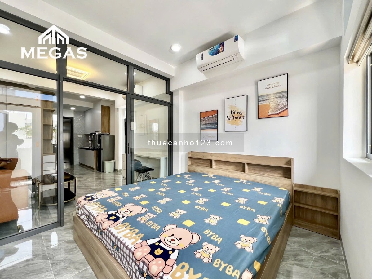 Khai trương căn hộ giá tốt - 1PN ban công - Thang máy - Cạnh vòng xoay Dân Chủ, Cao Thắng