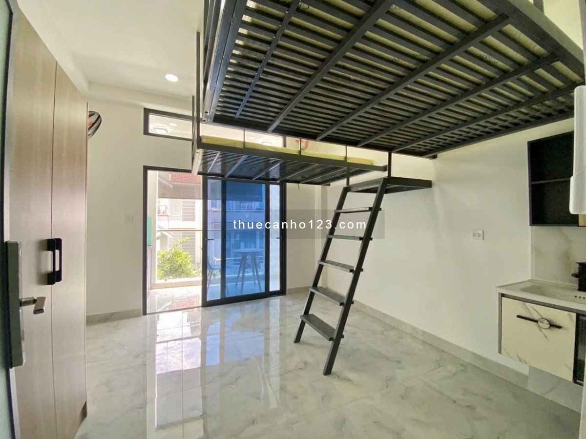 Căn Hộ Có Gác Full Nội Thất, Gần Ngã 4 Hàng Xanh, Bến Xe Miền Đông, Quận Bình Thạnh