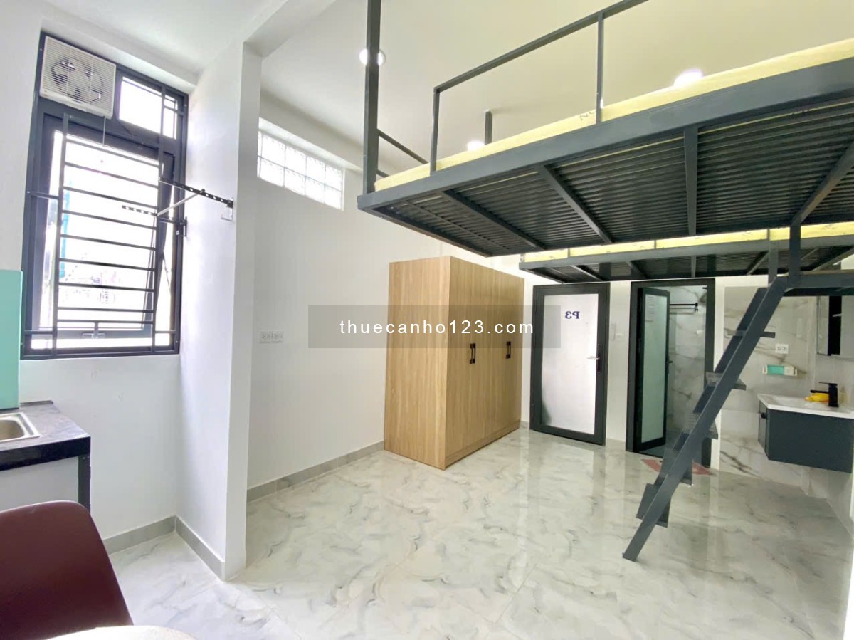 Căn Hộ Có Gác Full Nội Thất, Gần Ngã 4 Hàng Xanh, Bến Xe Miền Đông, Quận Bình Thạnh