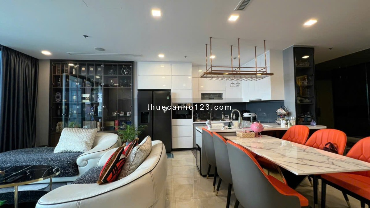 Cho Thuê Căn Hộ Vinhomes Golden River 4PN, 3WC — Diện Tích Rộng, Full Nội Thất Cao Cấp!