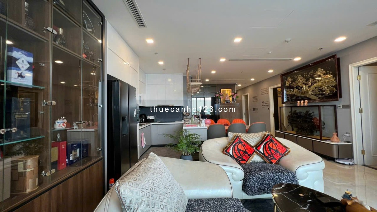 Cho Thuê Căn Hộ Vinhomes Golden River 4PN, 3WC — Diện Tích Rộng, Full Nội Thất Cao Cấp!