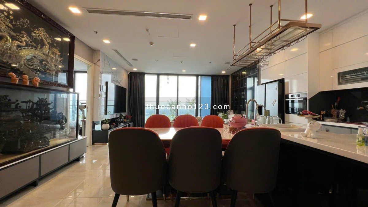 Cho Thuê Căn Hộ Vinhomes Golden River 4PN, 3WC — Diện Tích Rộng, Full Nội Thất Cao Cấp!