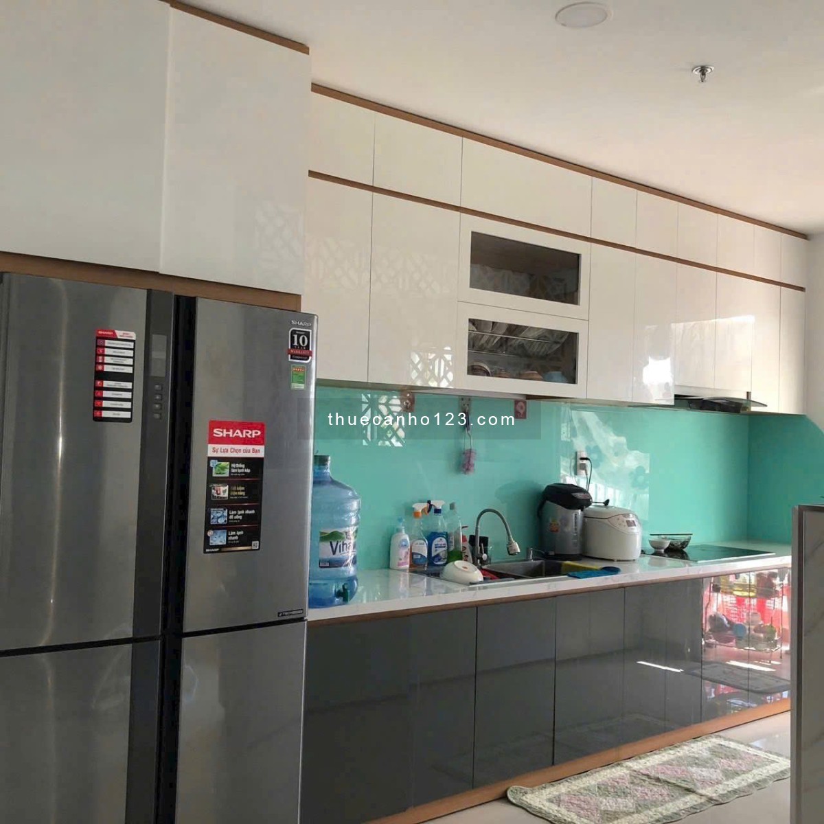 Resgreen Tower, Tân Phú: 76m2, 2p ngủ, 2wc, nội thất, 13tr/th