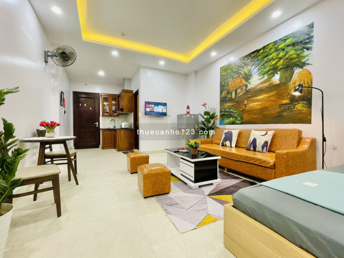 Căn hộ cho thuê 1 ngủ 1 khách 1 bếp đầy đủ đồ tại Lê Đức Thọ