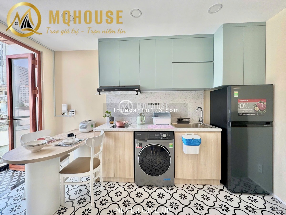 Khai Trương Căn Hộ Bình Thanh, Studio Balcony 35m2 Thang Máy Rộng, vòng Xoay Điện Biên Phủ, HUTECH