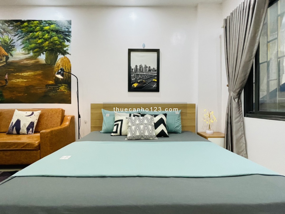 Căn hộ cho thuê 1 ngủ 1 khách 1 bếp đầy đủ đồ tại Lê Đức Thọ