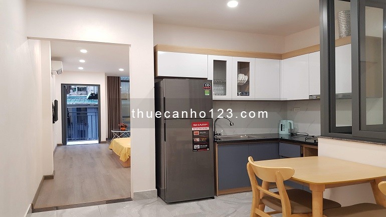 Cho thuê căn hộ đẹp giá rẻ tại Ngọc Hà, Ba Đình, 50m2, 1PN, đầy đủ nội thất hiện đại