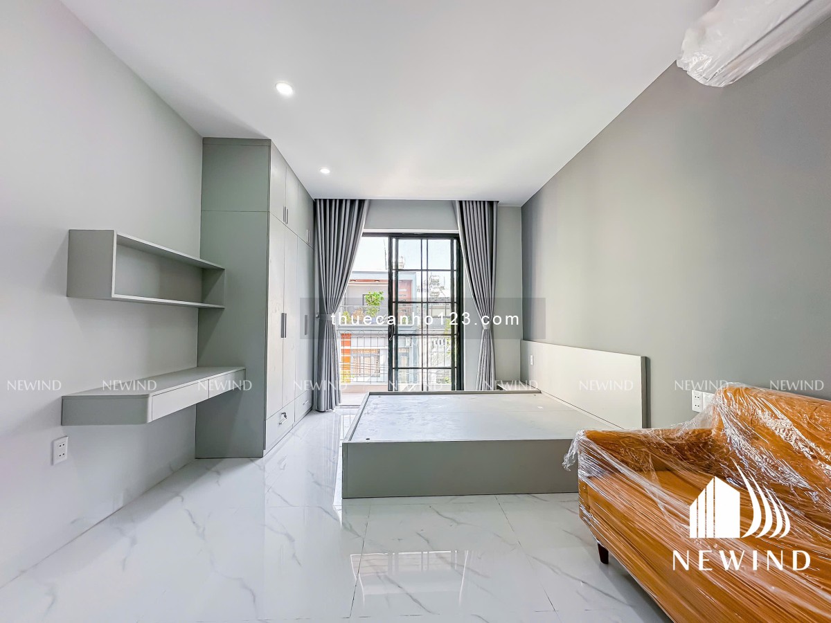 Căn 1PN mới hoàn thiện - Đầy đủ nội thất - Có ban công – Gần Lotte Mart, ĐH Tôn Đức Thắng, ĐH UFM