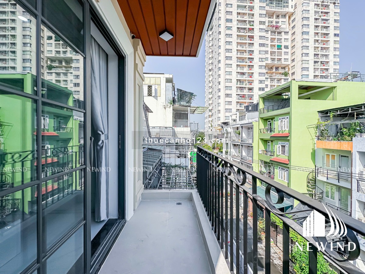 Căn 1PN mới hoàn thiện - Đầy đủ nội thất - Có ban công – Gần Lotte Mart, ĐH Tôn Đức Thắng, ĐH UFM