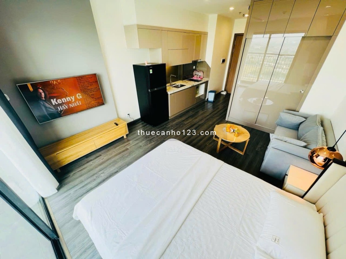 Cho thuê căn Studio tòa R1.01 full đồ 6tr.5/tháng tại Vinhomes Ocean Park chỉ việc sách vali vào ở