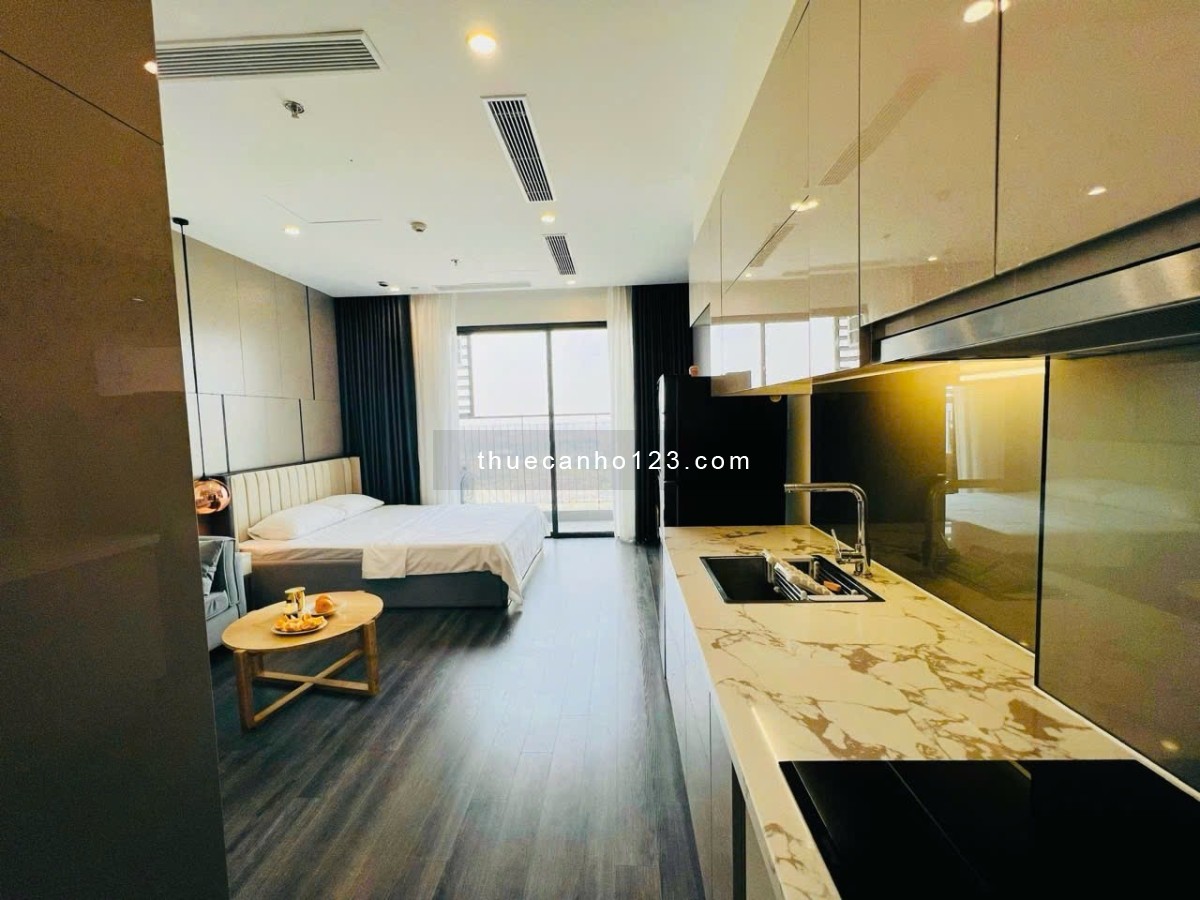 Cho thuê căn Studio tòa R1.01 full đồ 6tr.5/tháng tại Vinhomes Ocean Park chỉ việc sách vali vào ở