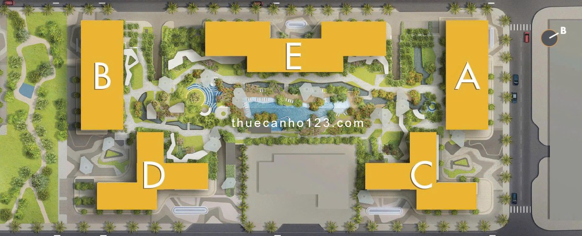 Cho thuê căn hộ chung cư cao cấp Masteri Centre Point quận 9