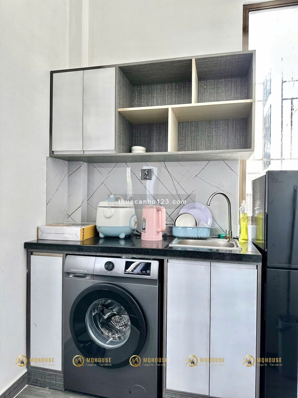 Tòa căn hộ mới ra mắt – Giặt riêng từng phòng – Sạch sẽ – Mới mẻ