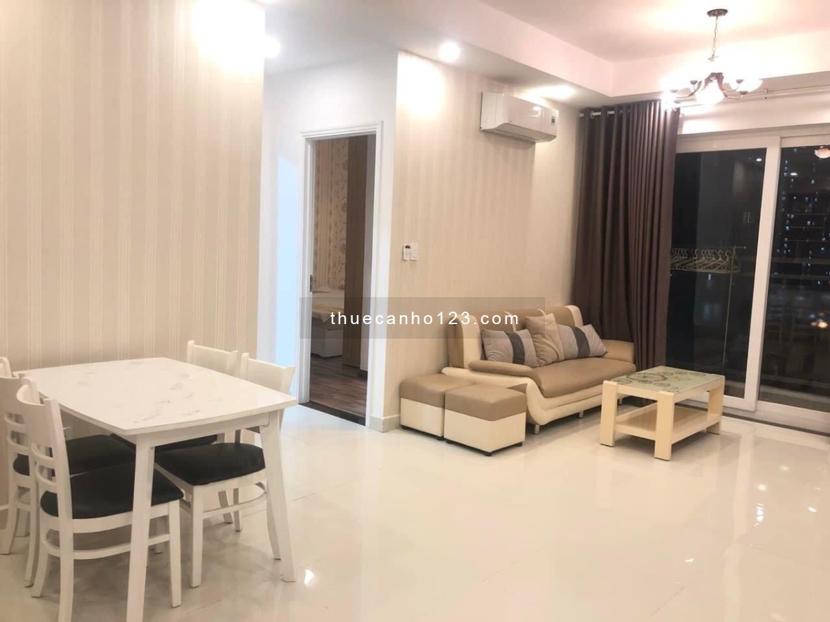 Cần cho thuê căn hộ Florita, 69m2, 2PN, nội thất cơ bản, view Q1, giá 13tr/th. LH: 0975893394 Nhung