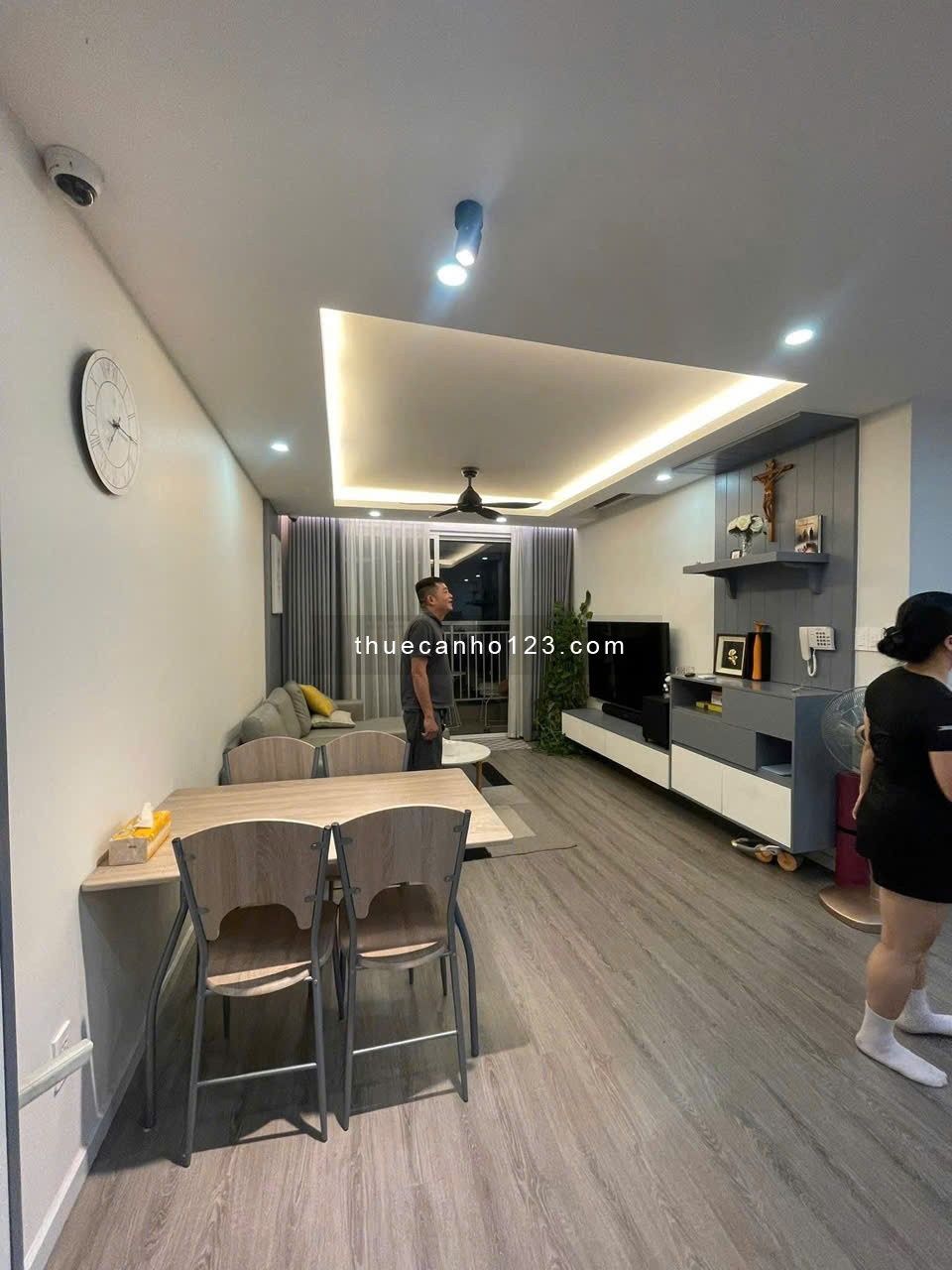 Chung cư Carillon5, Luỹ Bán Bích, TP: 73m2, 2pn, 2wc, ban công 12tr/th