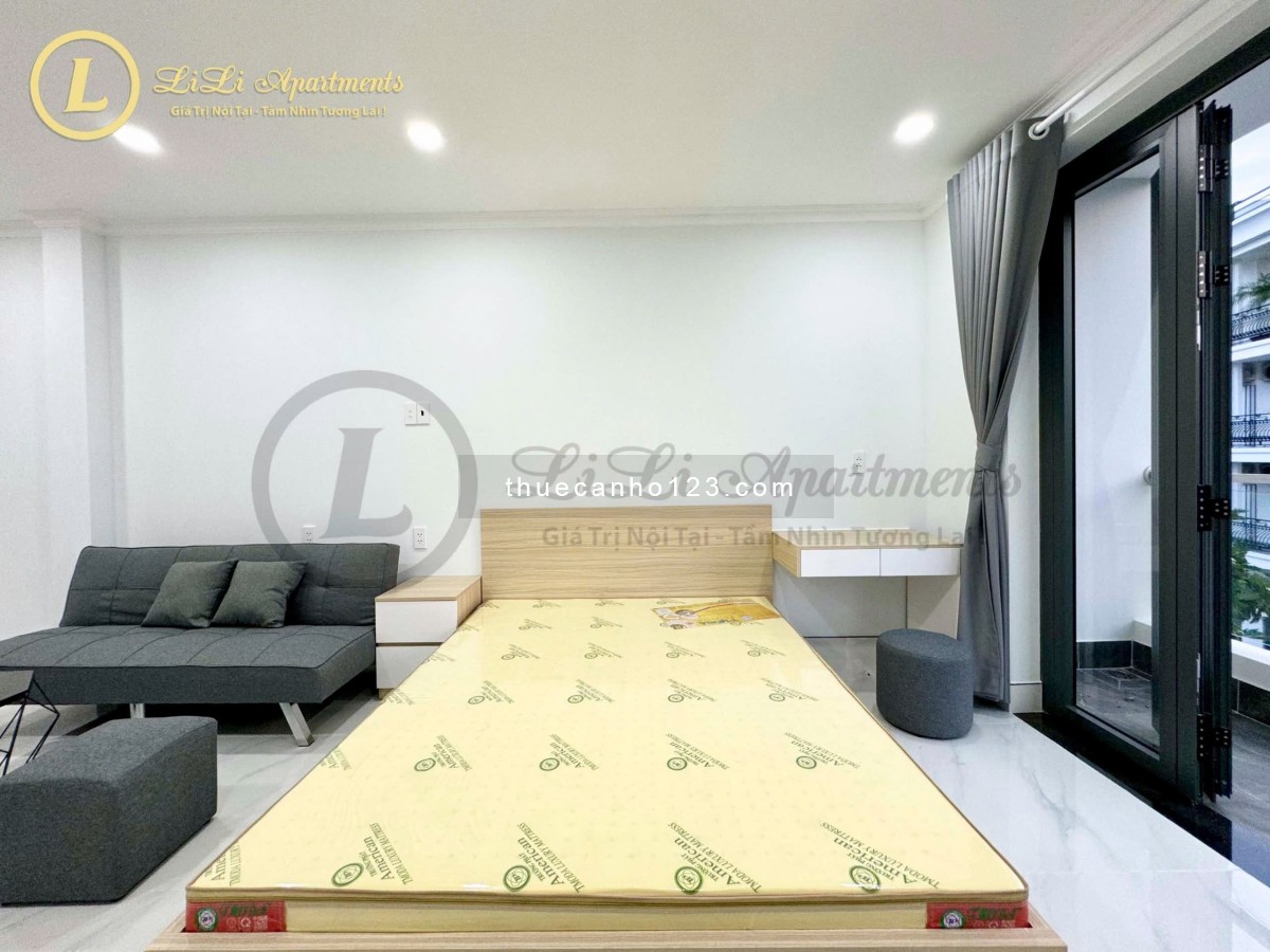 Căn hộ Ban công - Full nội thất KDC Sông Giồng