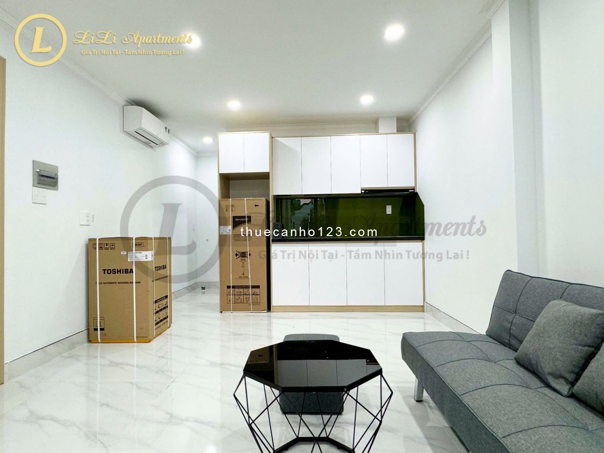 Căn hộ Ban công - Full nội thất KDC Sông Giồng