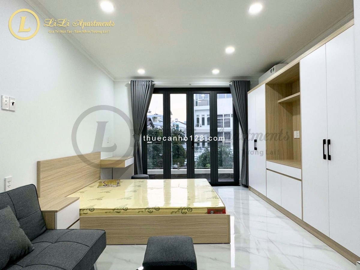 Căn hộ Ban công - Full nội thất KDC Sông Giồng