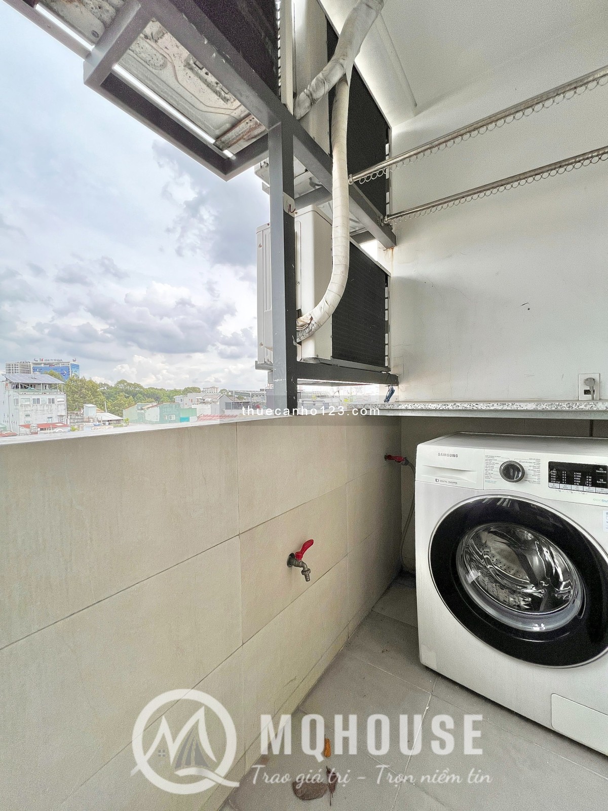 Cho thuê Căn hộ Chung cư 2PN 2WC Thăng Long Phường 4 Tân Bình