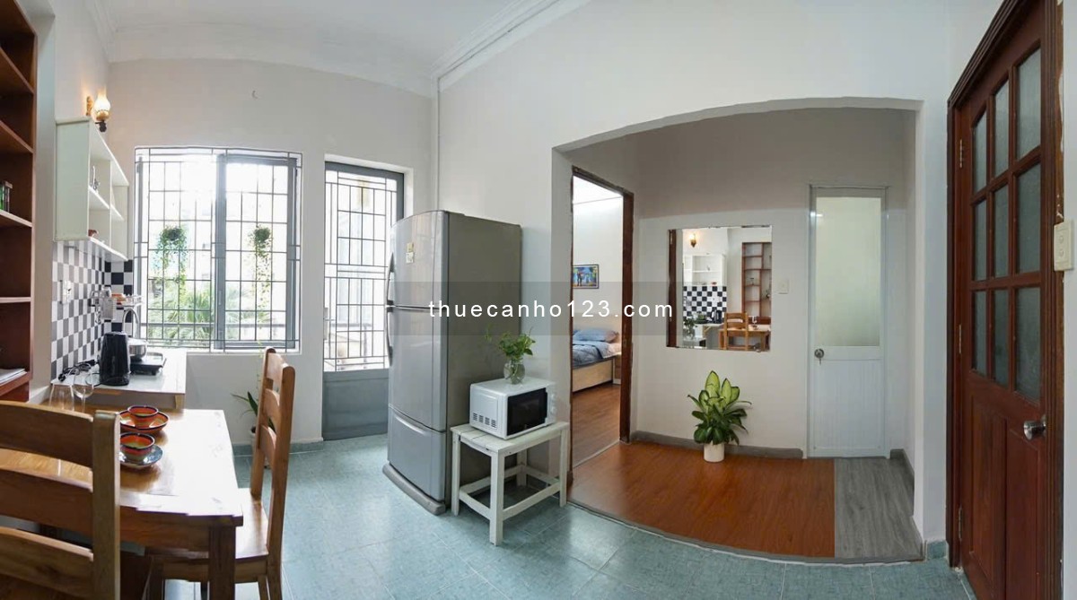 Căn Hộ 1Pn Bancony Máy Giặt Riêng Gần Hoa lư, HTV, Cầu BaSon Q1