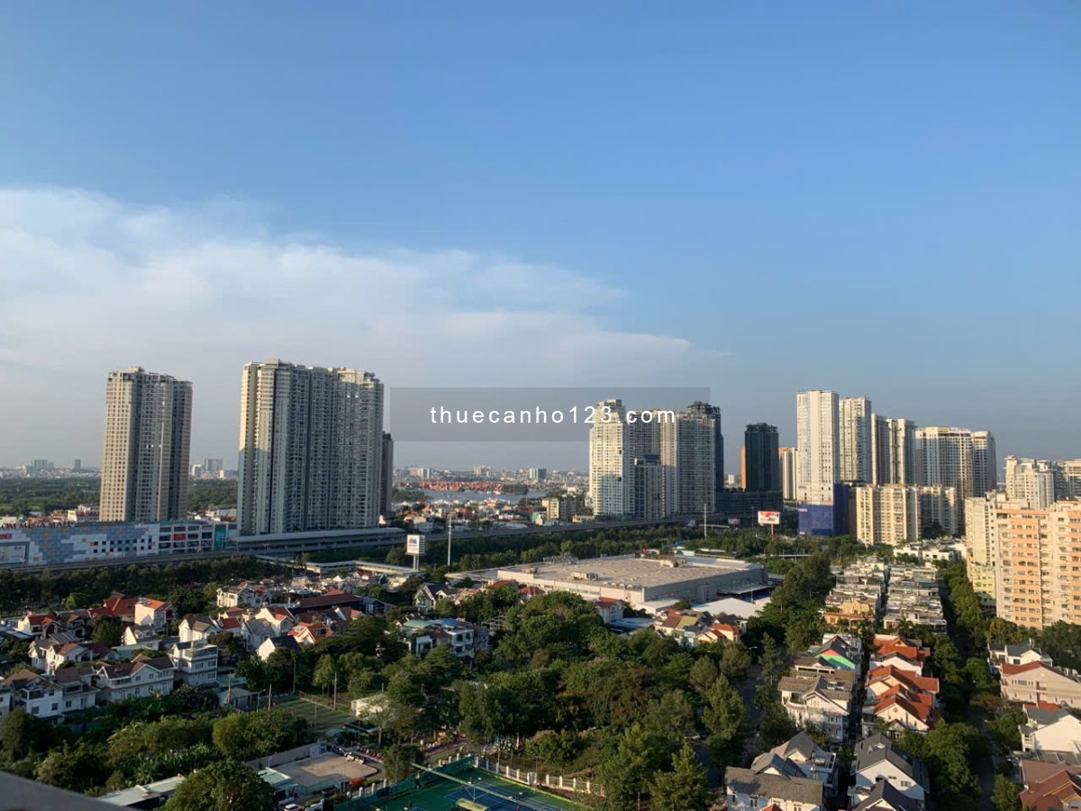 Cho Thuê Penhouse An Khang Q. 2 (200m, 4pn +1) Giá 24.5tr View thoáng mát, Phòng khách rộng