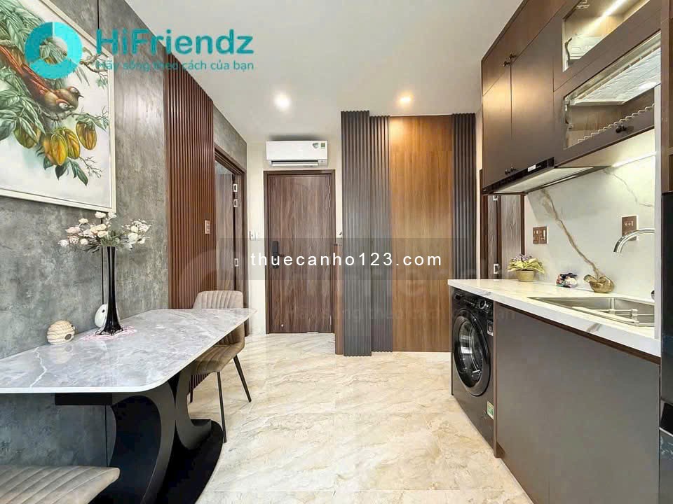 Cho thuê phòng Bình Thạnh – Nội thất mới 100% – Máy giặt riêng – Thang máy – Khu dân trí cao