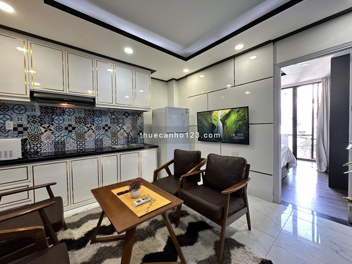 Cho Thuê căn hộ đầy đủ nội thất trên đường Nguyễn Thông Quận 3 Phường 2 (giảm 1tr tháng đầu )