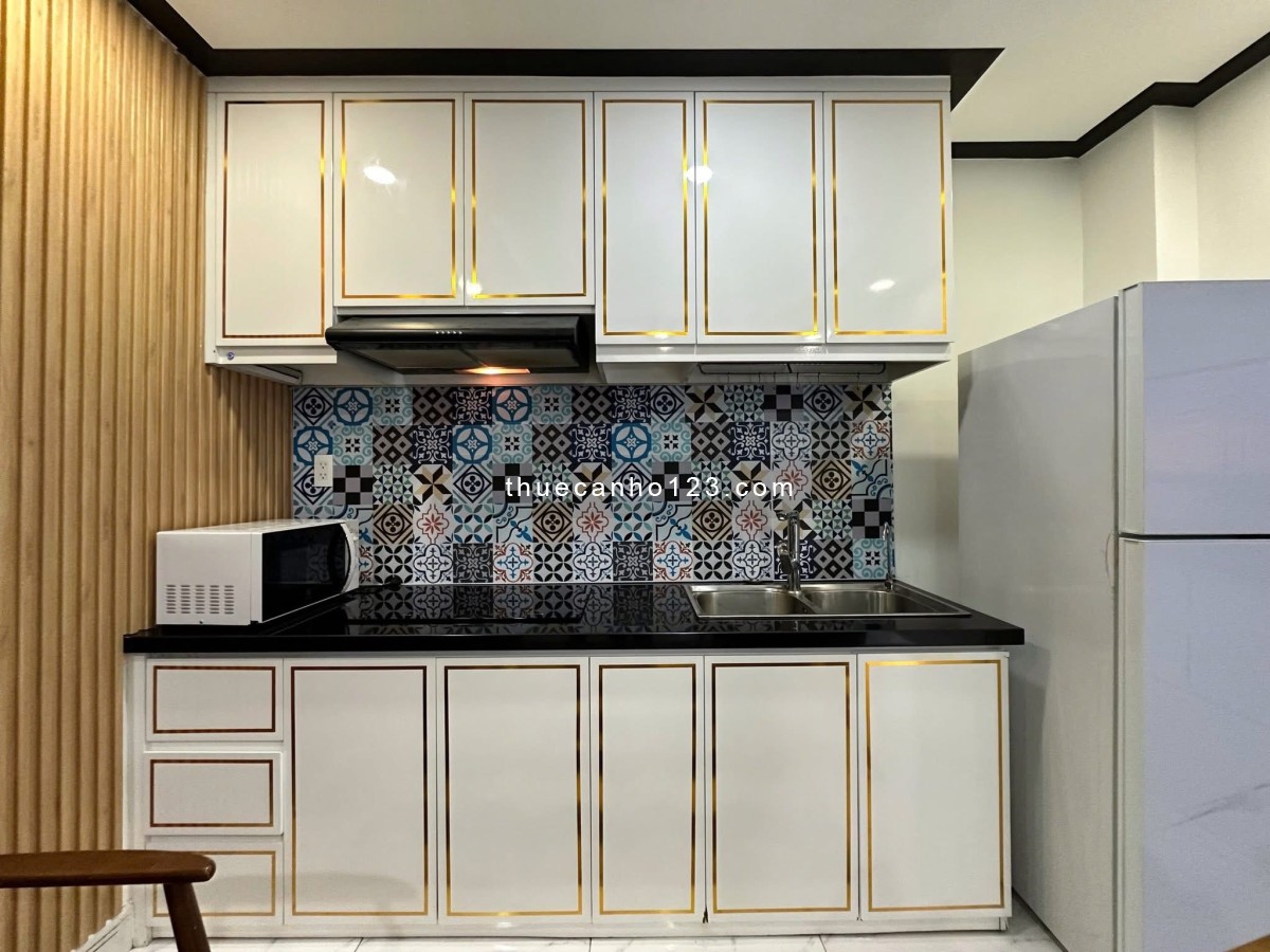 Cho Thuê căn hộ đầy đủ nội thất trên đường Nguyễn Thông Quận 3 Phường 2 (giảm 1tr tháng đầu )