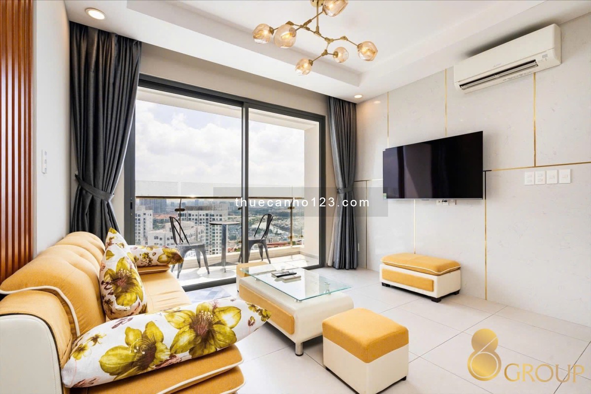 Cho Thuê 3 phòng ngủ Khu Căn Hộ Cao Cấp The Gold View Quận 4